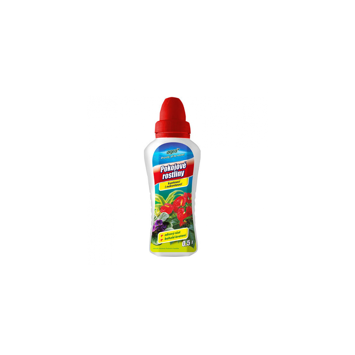 Agro hnojivo pre izbové rastliny kvitnúce a zelené - 500 ml