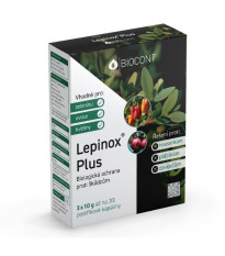 Lepinox Plus - Biologický prípravok proti húseniciam a škodcom - 3 x 10 g
