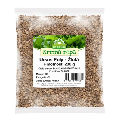 Krmná repa - Osivo - Ursus Poly žlutá - 0,2 kg