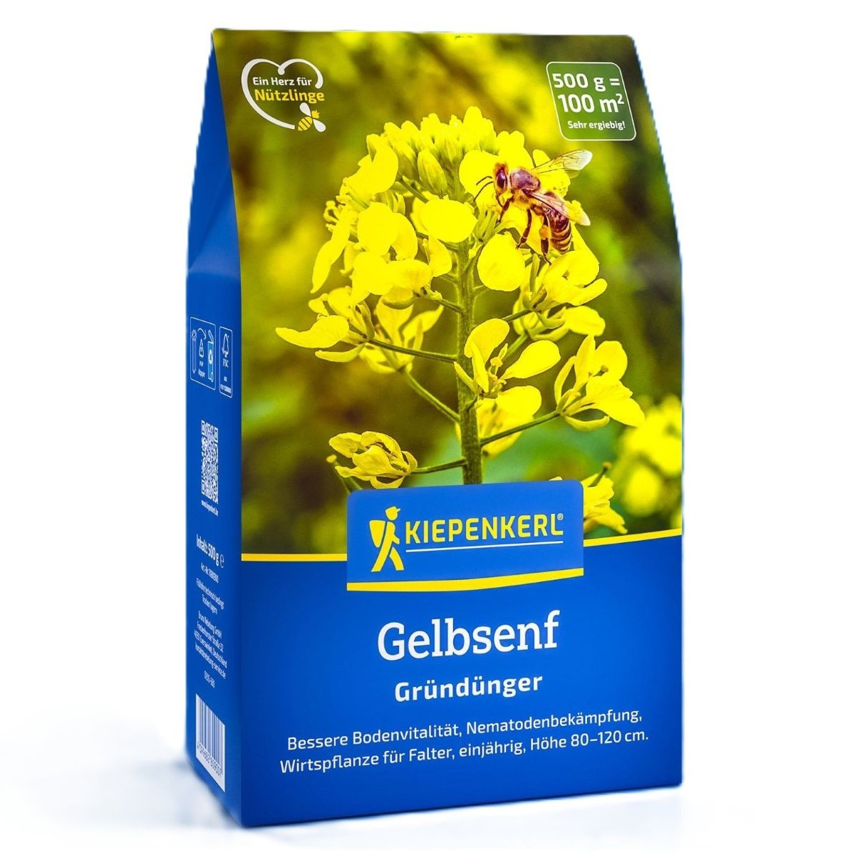 Zelené hnojenie - Žltá horčica - predaj semien - 500 g