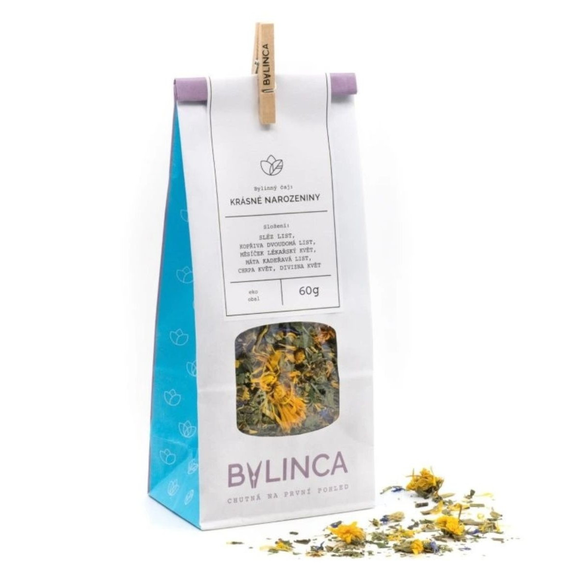 Krásne narodeniny - zmes byliniek - bylinkové čaje - 50 g - sypaný čaj