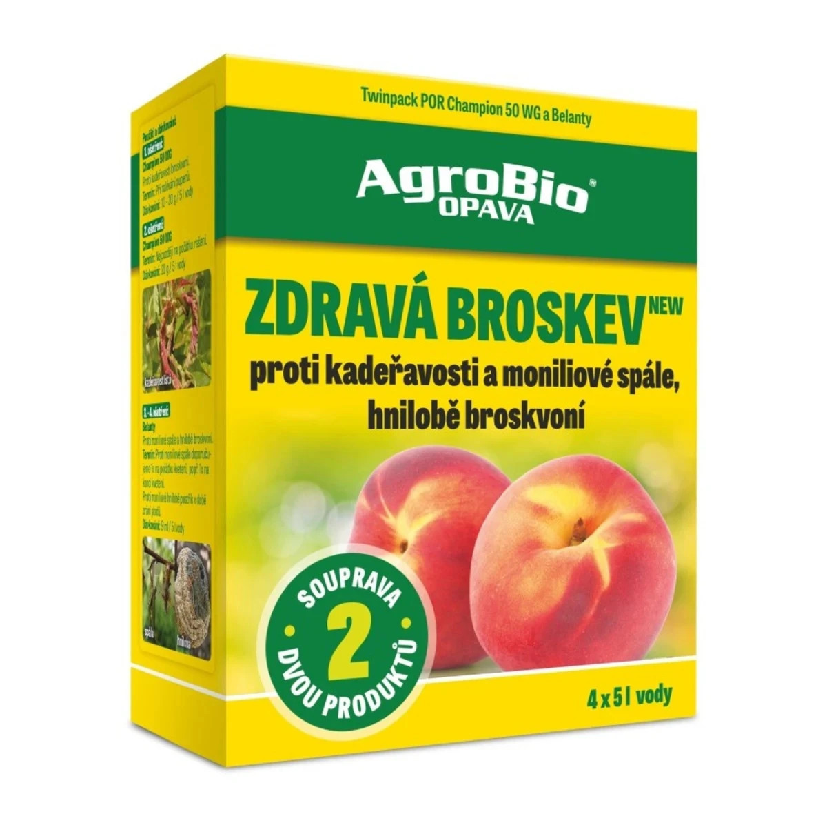Zdravá broskyňa NEW – AgroBio Opava – predaj ochrany rastlín