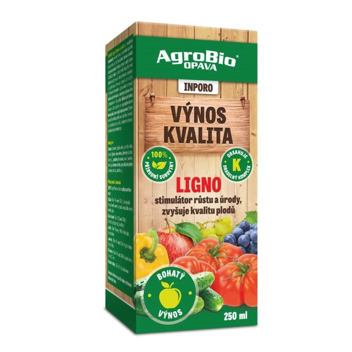 INPORO Ligno - Výnos a kvalita - AgroBio Opava - predaj stimulátorov - 250 ml