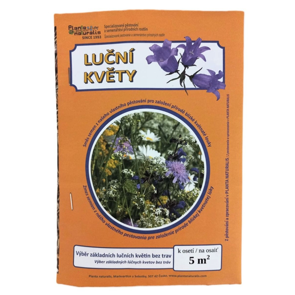 Lúčne kvety pre obohatenie porastu - Planta Naturalis - lúčna zmes - 10 g