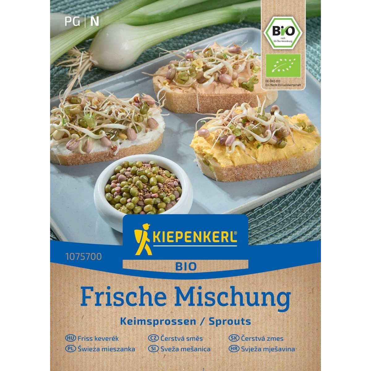 BIO Jemná zmes - predaj bio semien na klíčenie - 40 g