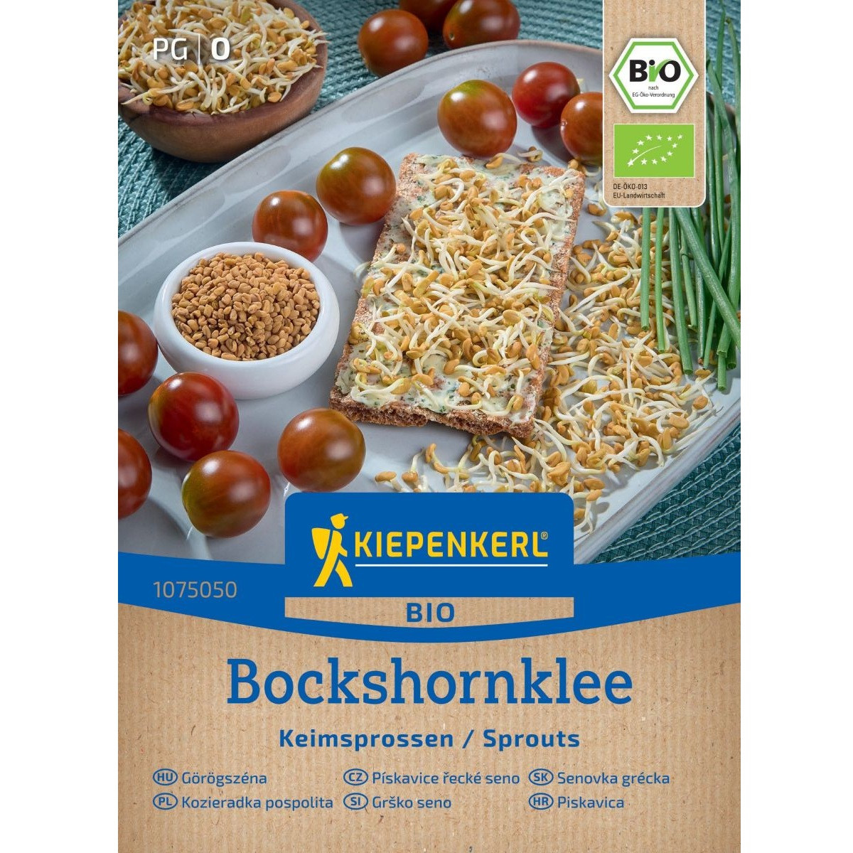BIO Senovka grécka - predaj bio semien na klíčenie - 50 g