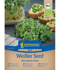 Microgreen - Mikrozelenina - Náhradné Pláty Bio Horčice 3 Ks