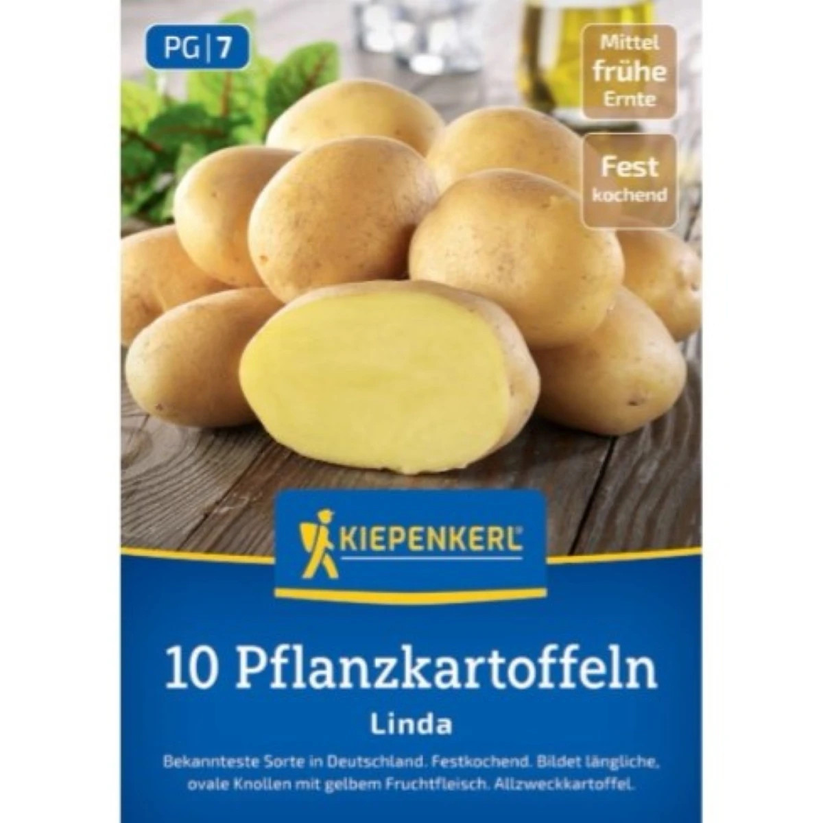 Sadbové zemiaky Linda - Solanum tuberosum - Kiepenkerl - sadivo - 10 ks