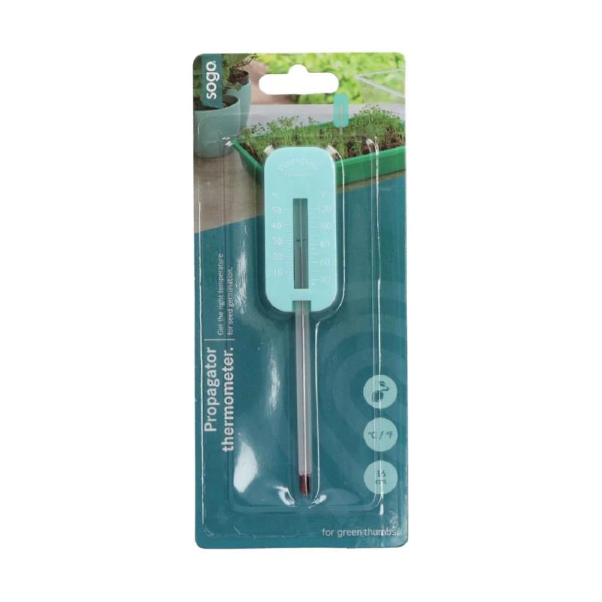 Teplomer do miniskleníka - SOGO - pestovateľské pomôcky - 1 ks