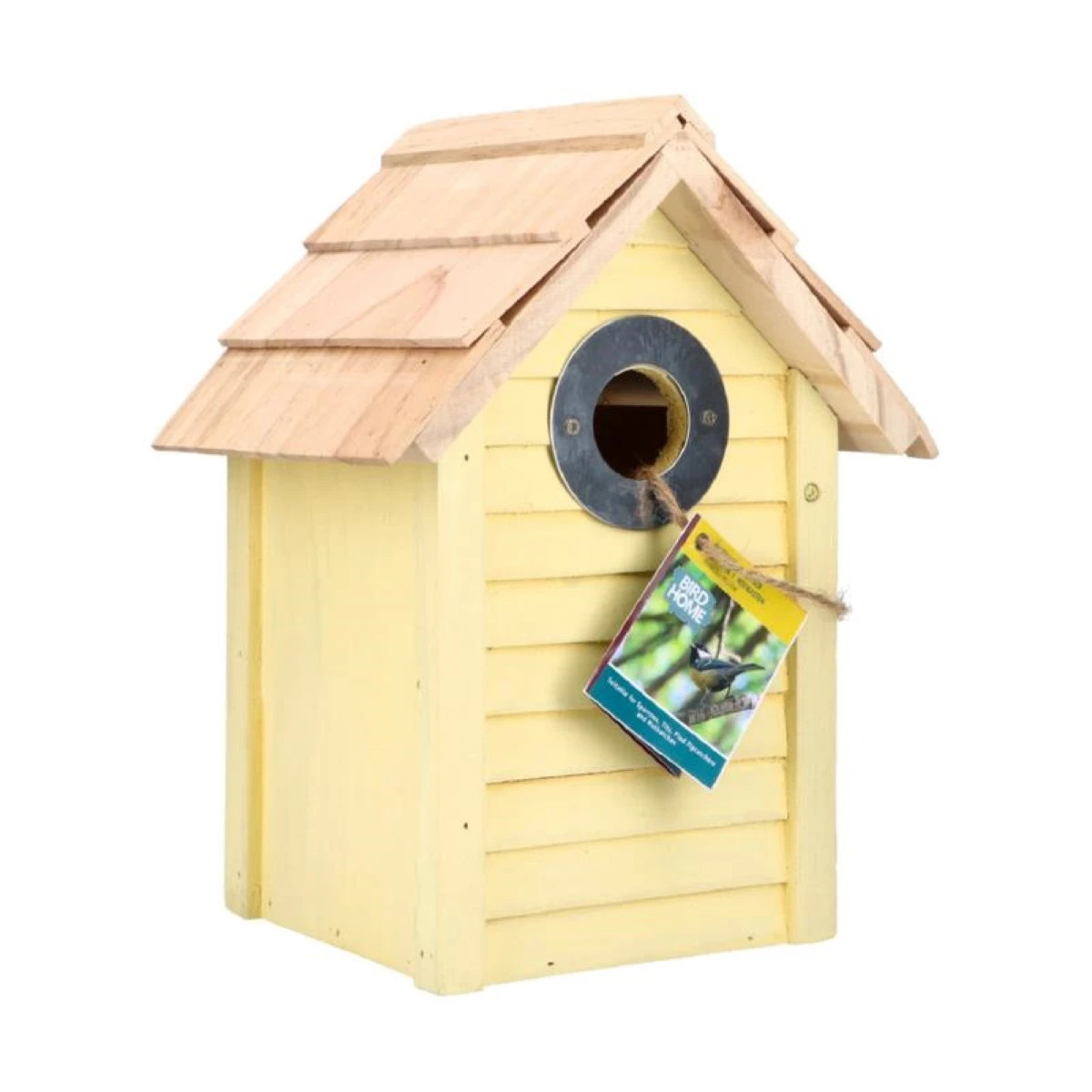 Vtáčia búdka žltá Beach Hut Bonaire - domček pre vtáctvo - 1 ks