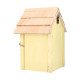 Vtáčia búdka žltá Beach Hut Bonaire - domček pre vtáctvo - 1 ks