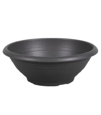 Žardinka Campana plastová antracit - 25 x 10 cm - pestovateľské pomôcky - 1 ks