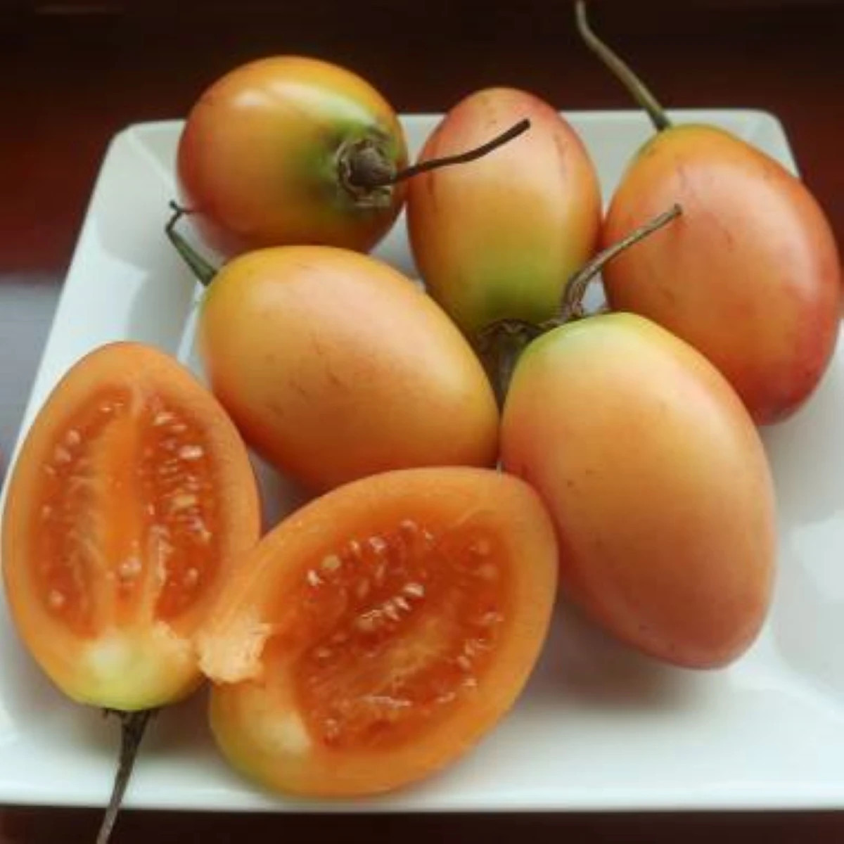Paradajkový strom žltý Tamarillo - Cyphomandra betacea - osivo paradajkového stromu - 5 ks