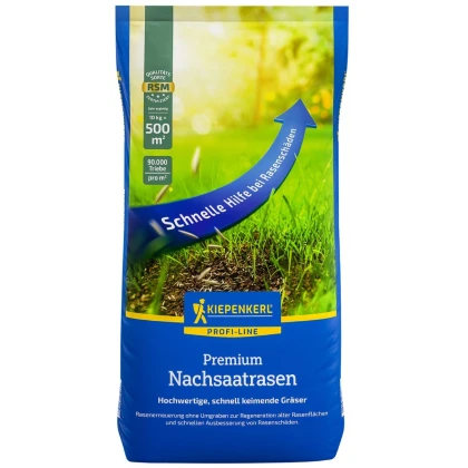Trávna zmes na dosievanie Premium - Kiepenkerl Profi Line - trávna zmes - 10 kg