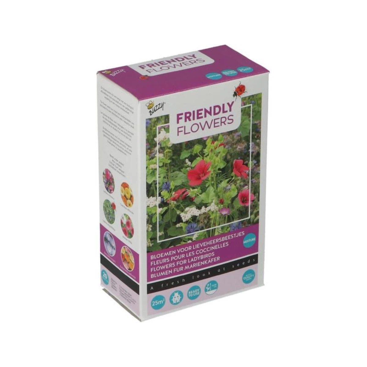 Buzzy - Kvetinová zmes pre lienky Lady Bug - Pieterpik - 1 ks