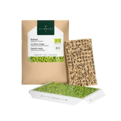 BIO Červená kapusta - mikrozelenina - microgreens - Heimgart - náhradné pláty - 1 ks