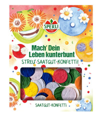 Semienkové kvetinové konfetti - okrúhle - Sperli - predaj semien - 1 ks