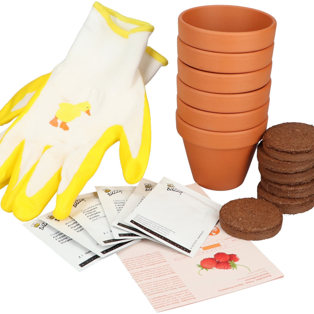 Buzzy Garden Gift - Darčeková súprava Detská záhradka - Pieterpik - predaj súprav - 1 balenie