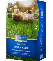 Trávnik na suché stanovištia Premium - zmes - Kiepenkerl - predaj semien - 2 kg
