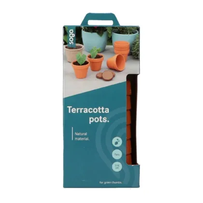 Terakotový kvetináč SOGO - Pieterpik - 7 x 8cm - predaj kvetináčov - 7 ks