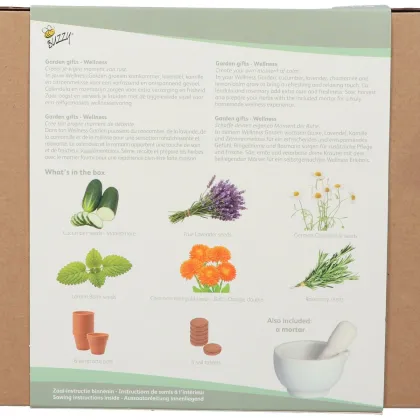Buzzy Garden Gift - Darčeková sada Wellness - Pieterpik - predaj sád - 1 balenie