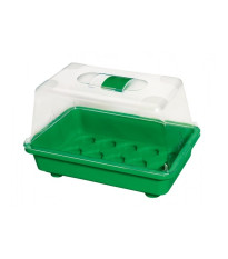 Miniskleník s ventiláciou - 29 x 19 x 19 cm - Nino - pevný miniskleník - 1 ks