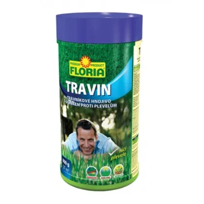 Trávnikové hnojivo proti burine - Travin - hnojivo na trávniky - 800 g