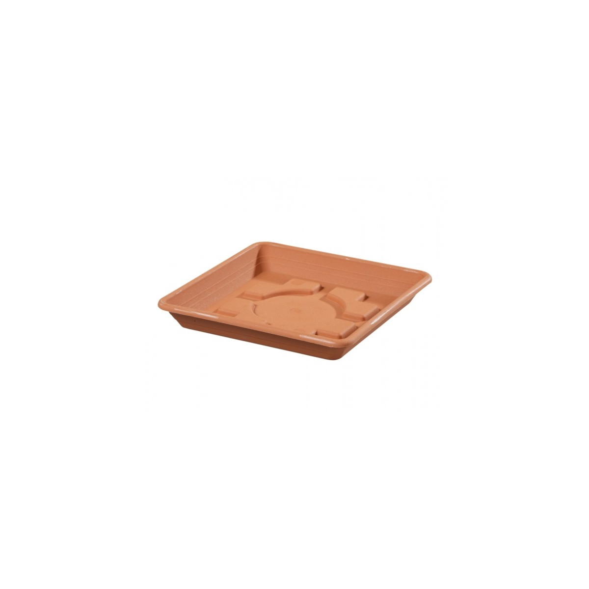 Podmiska Lara - 12 x 12 cm - hnedá farba - 1 ks