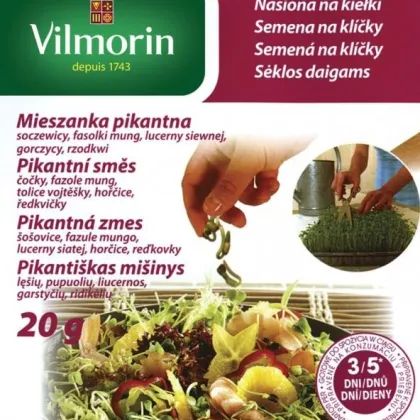 Semená na klíčky - Pikantná zmes - 20g