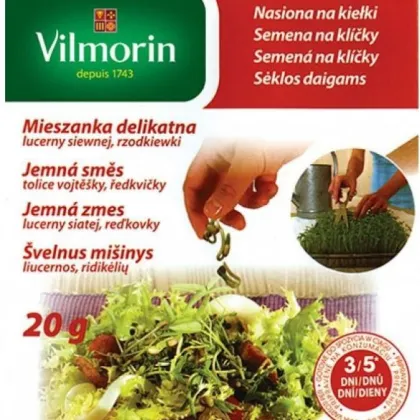 Semená na klíčky - Jemná zmes - 20g