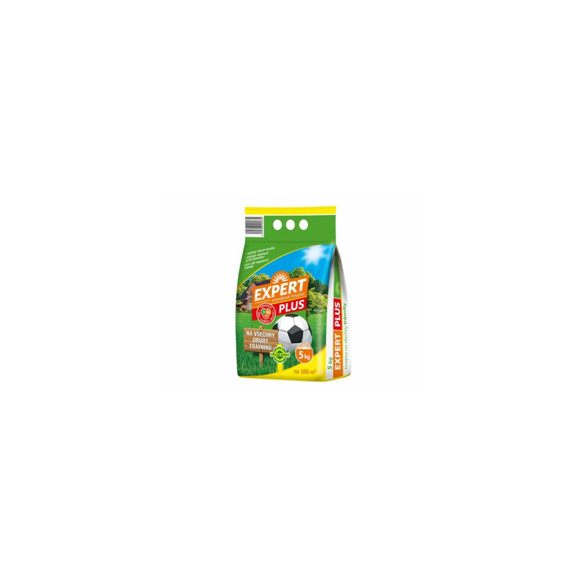 Trávnikové hnojivo granulované - Expert - hnojivo na trávniky - 5 kg