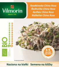 Bio semená na klíčky - Reďkovka China Rose - semená - 10 g