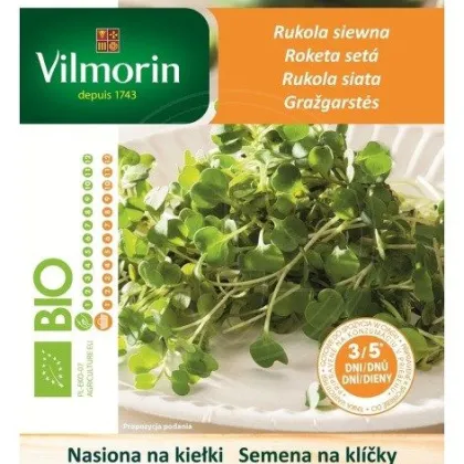 Bio semená na klíčky - Rukola siata - semená - 20 g