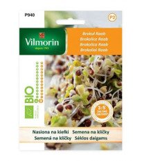 Bio semená na klíčky - Brokolica Raab - semená - 10 g