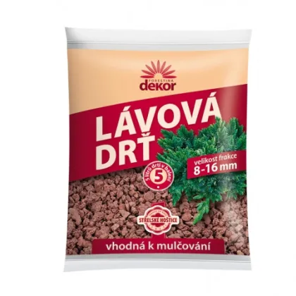 Dekoračná lávová drť - 5 l