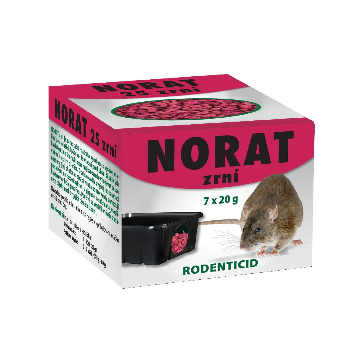 Norat - obilnina - nástraha - 140 g