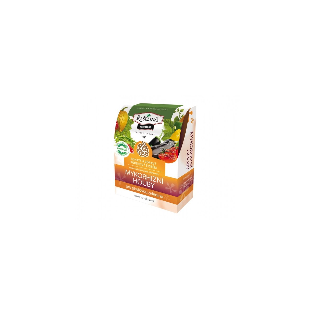 Mykorhízne huby pre plodovú zeleninu - 750g