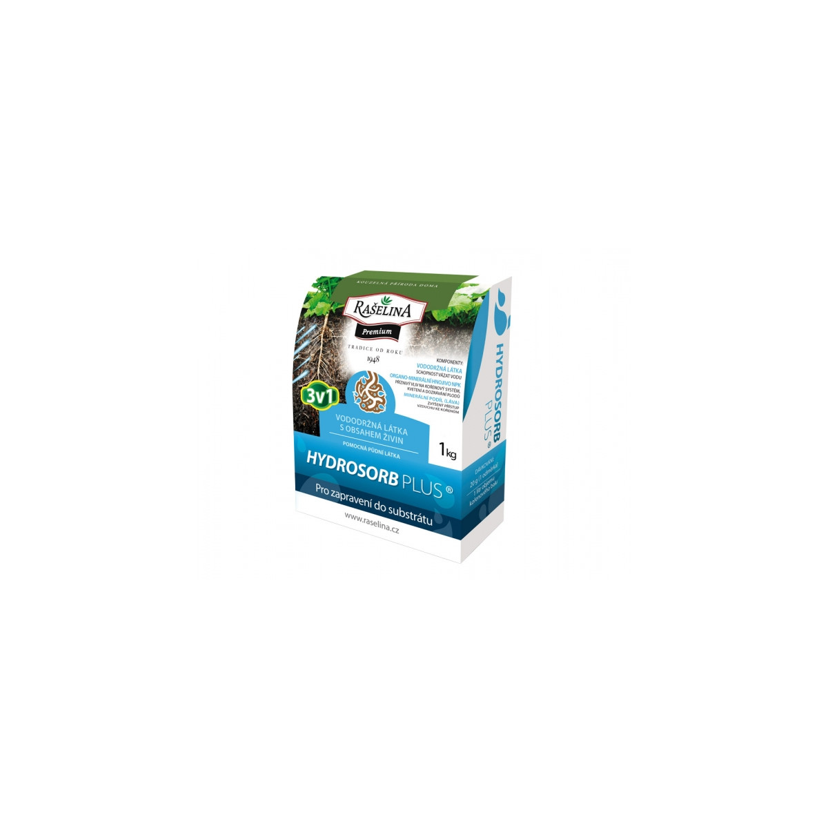 Hydrosorb PLUS - pomocná pôdna látka - 1000 g