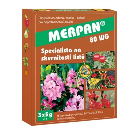 Marpan - Fungicid proti bakteriálnym a hubovým ochoreniam - 3 x 5 g