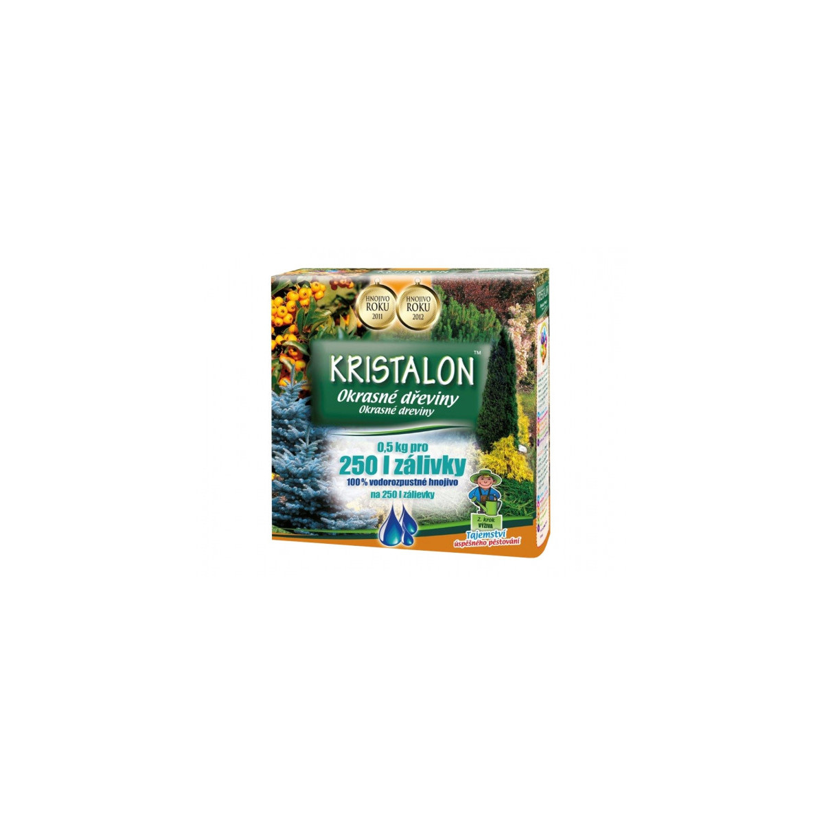 Kristalon pre okrasné dreviny s mikroprvkami - 0,5 kg