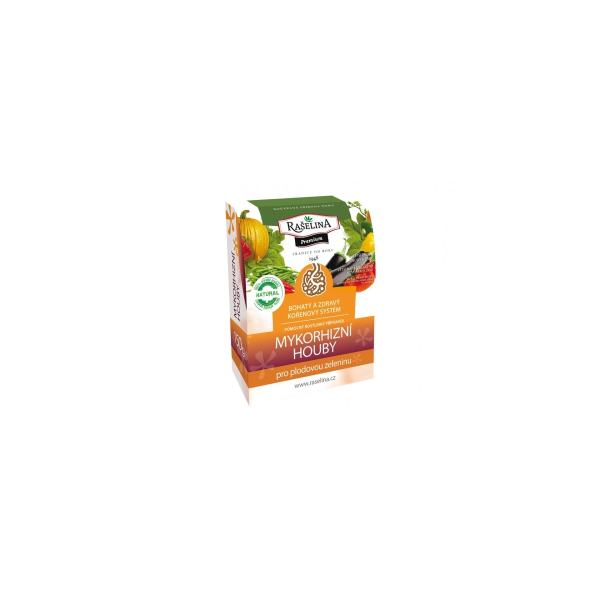 Mykorhízne huby pre plodovú zeleninu - 150 g