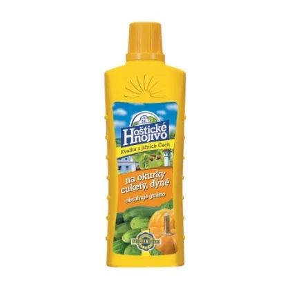 Hoštické hnojivo na uhorky, cukety a dyne - 500 ml