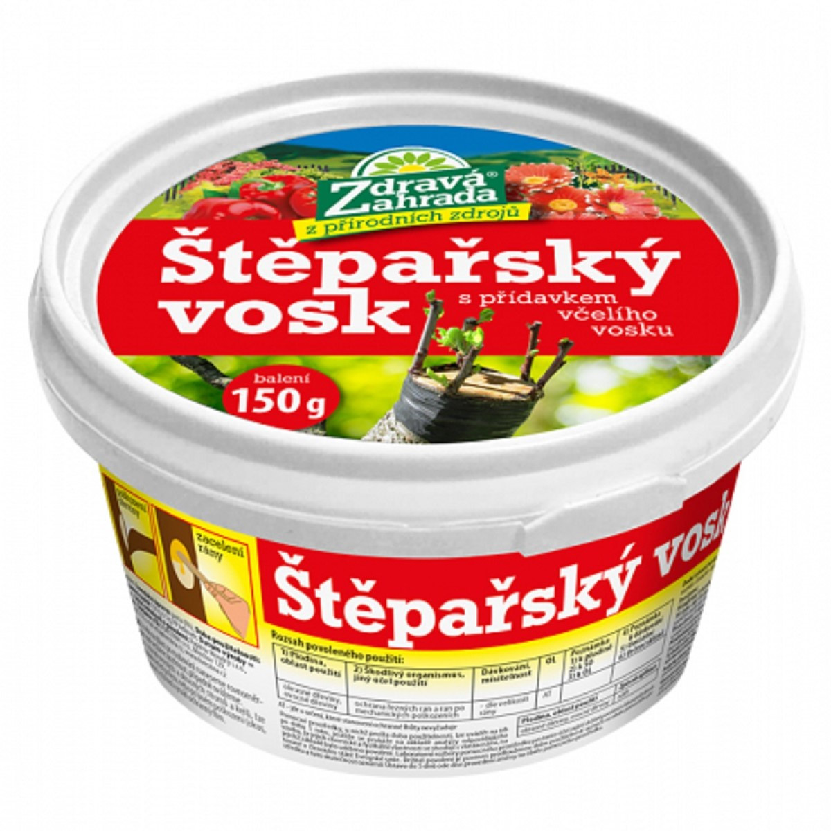 Vosk štepársky - Zdravá záhrada - 150 g - pomôcky na pestovanie