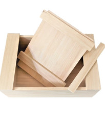 Box na semienka a pomôcky - drevený - pomôcky na pestovanie - 1 ks
