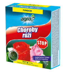 Agro - Choroby ruží STOP - 3x1 g