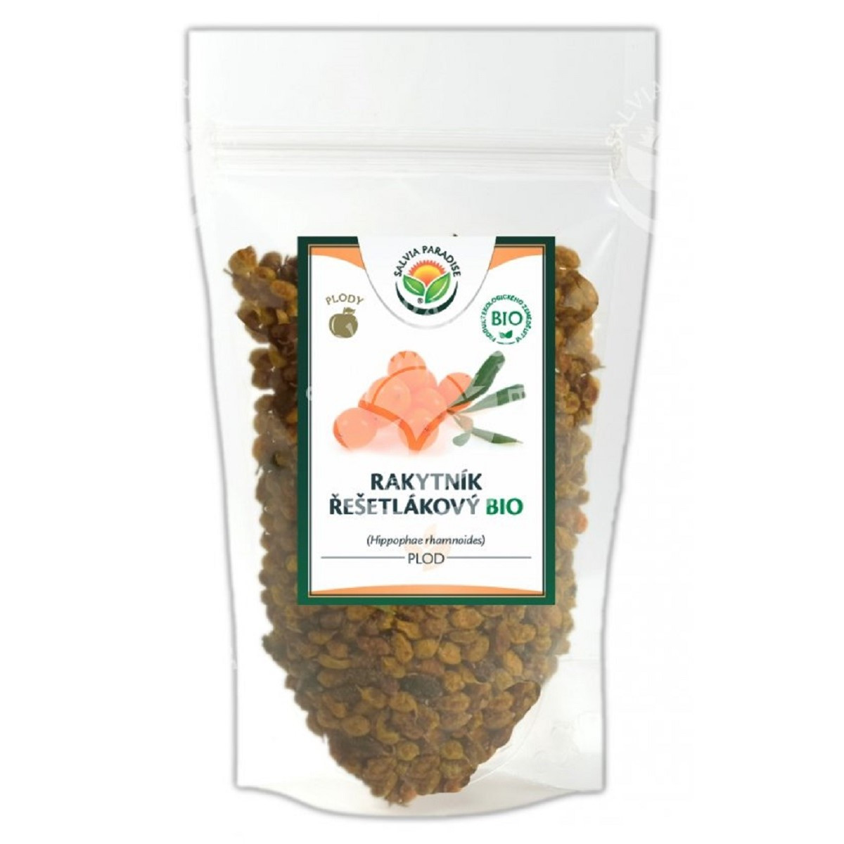 Rakytník rešetliakovitý - Hippophae Rhamnoides - Bio plody - 50 g