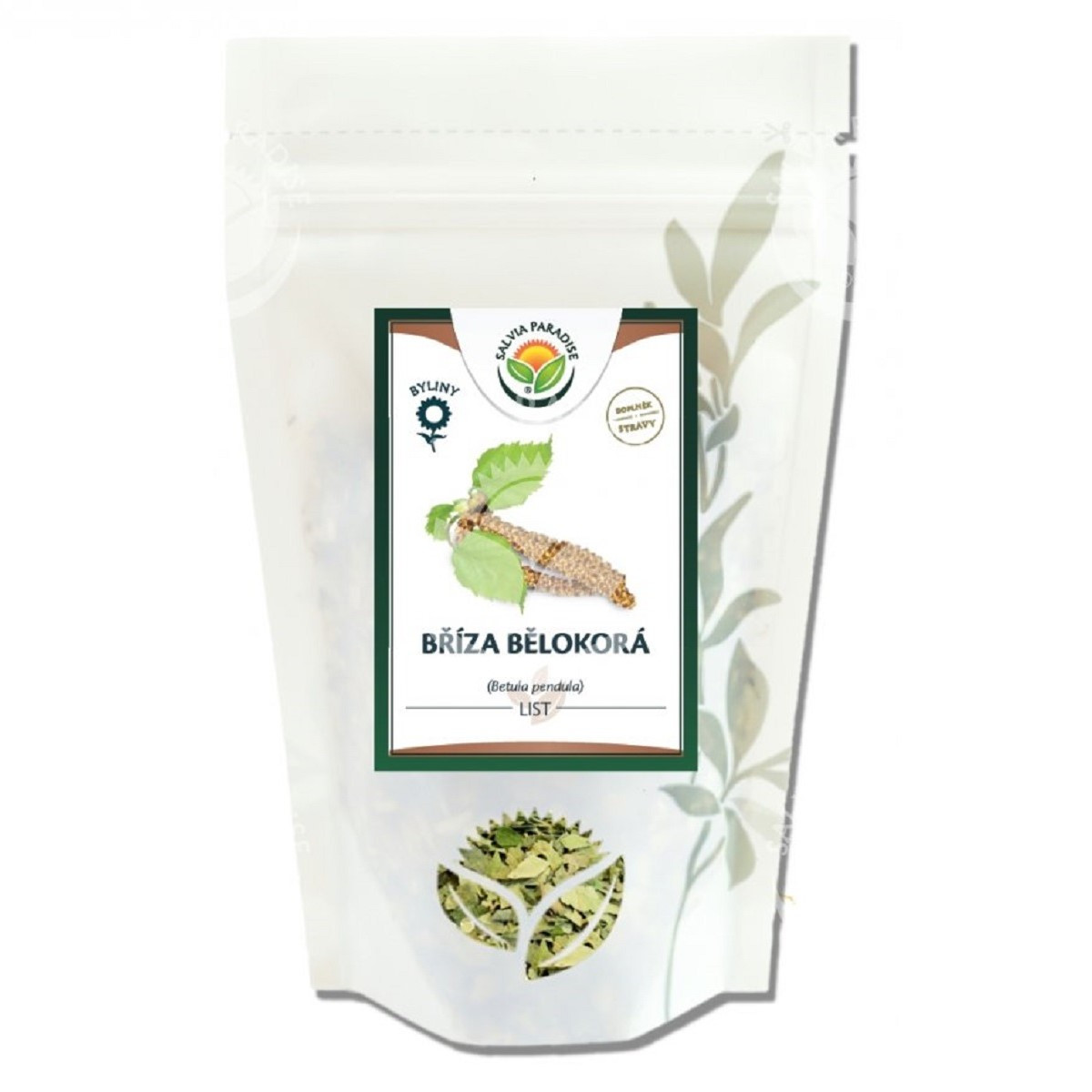 Breza previsnutá - Betula pendula - sušený list - 50 g