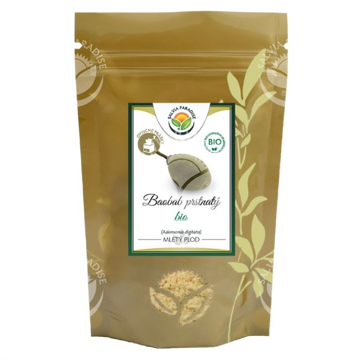 Baobab prstnatý - Adansonia digitata - 100 g - mletý plod - BIO kvalita