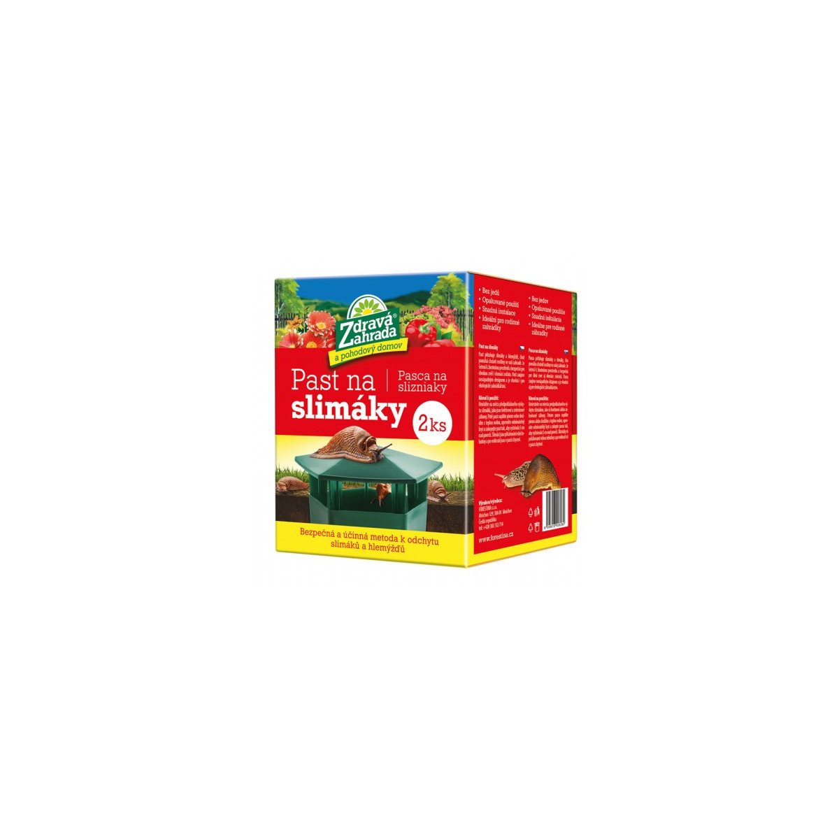 Pasca na slimáky - 1 ks