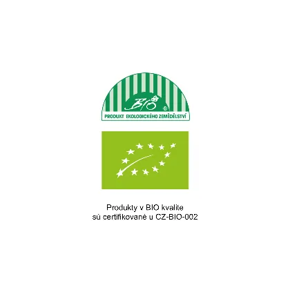 Produkty v BIO kvalite
sú certifikované u CZ-BIO-002
